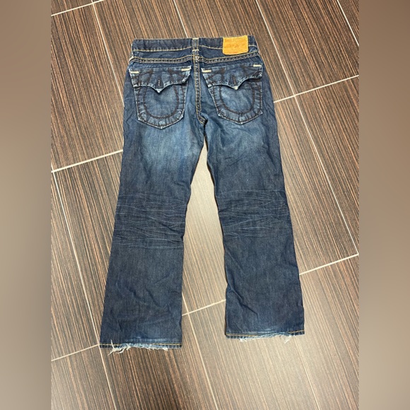 True Religion Vintage BILLY SUPER T Dark Blue Denim Jeans Made in USA - Picture 1 of 7